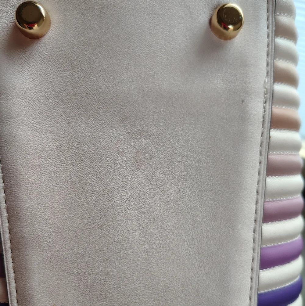 Coach Multicolor Ombre Quilted Lillie Carryall Bag - Picture 5 of 10